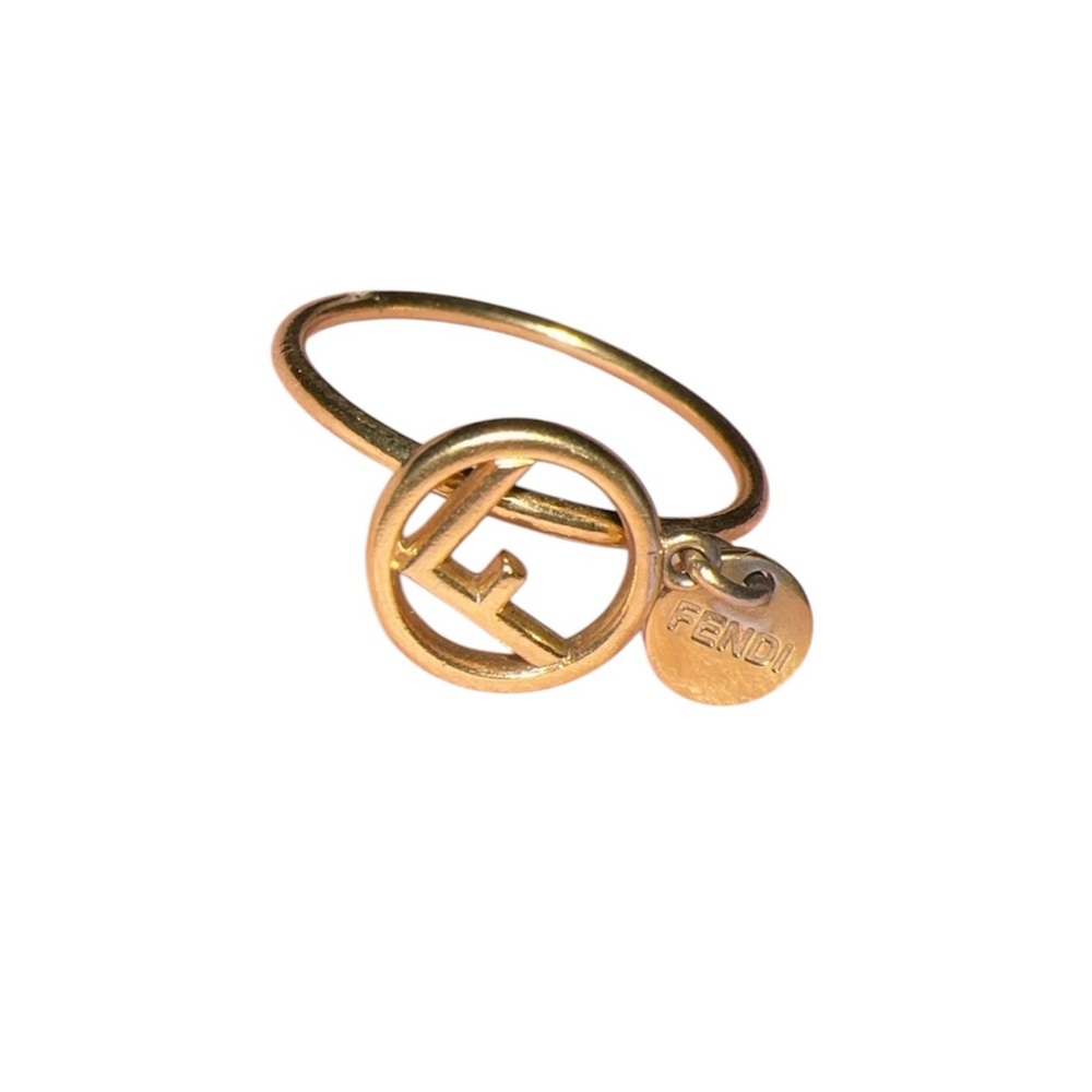 Fendi F Charm Ring
